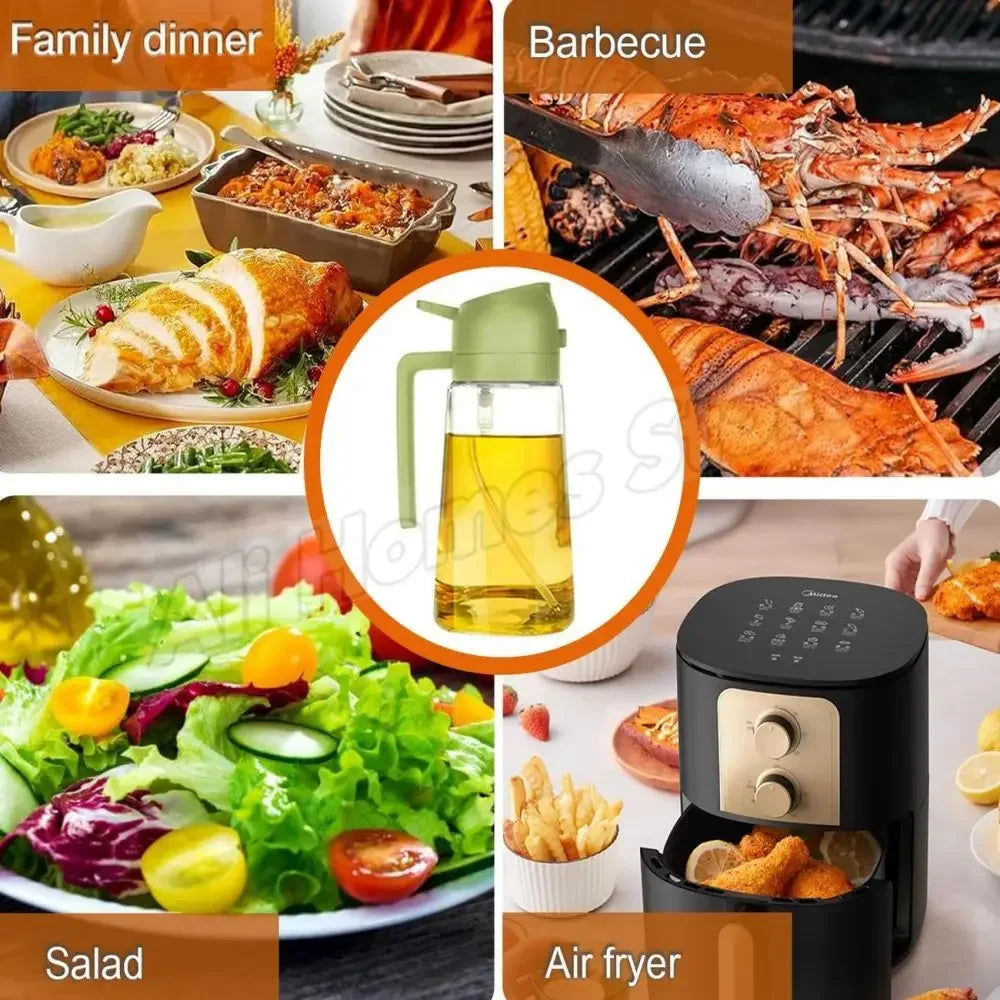 2in1 Oil Sprayer and Dispenser